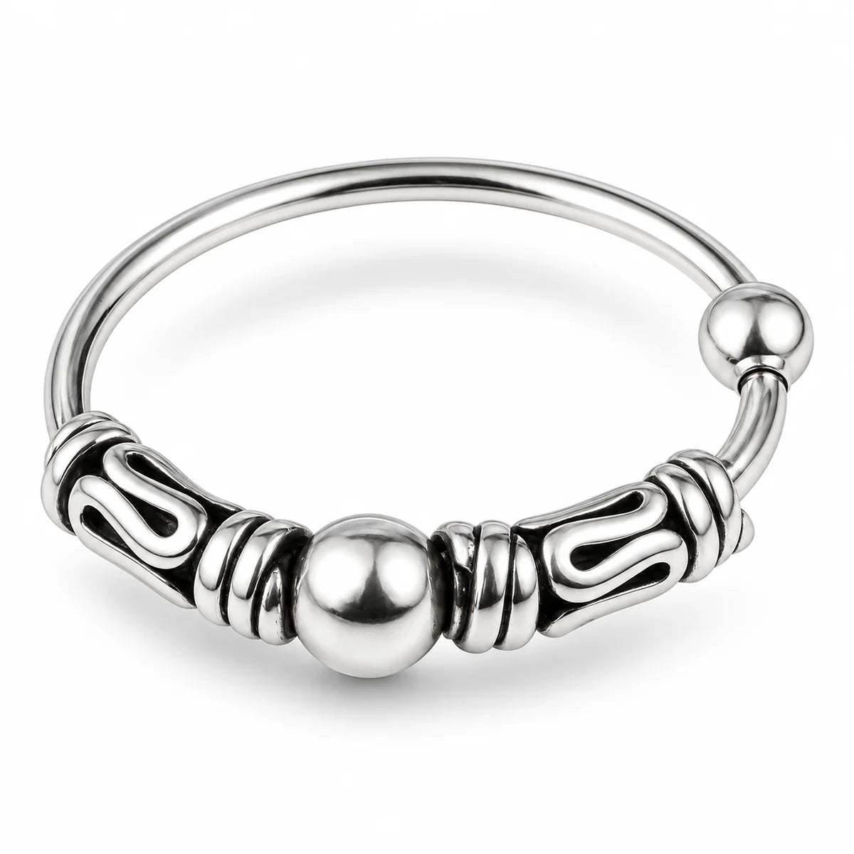 Eleganter 925 Sterling Silber Piercing Ring – Nasen-, Lippen- & Ohrschmuck | resistent & stylish