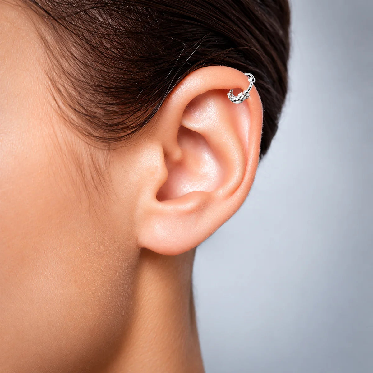 Eleganter 925 Sterling Silber Piercing Ring – Nasen-, Lippen- & Ohrschmuck | resistent & stylish | WILLYS JEWELLERY