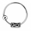 Eleganter Piercing-Ring 925 Sterling Silber – vielseitig als Nasen-, Ohr- & Lippenring, hypoallergen | WILLYS JEWELLERY
