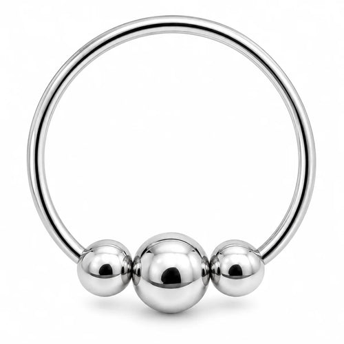 925 Silber Piercing Ring – Dünner, Kugelverschluss für Nase, Lippe & Ohr
