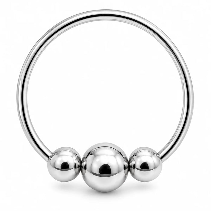 925 Silber Piercing Ring – Dünner, Kugelverschluss für Nase, Lippe & Ohr
