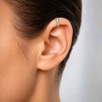 925 Silber Piercing Ring – Dünner, Kugelverschluss für Nase, Lippe & Ohr