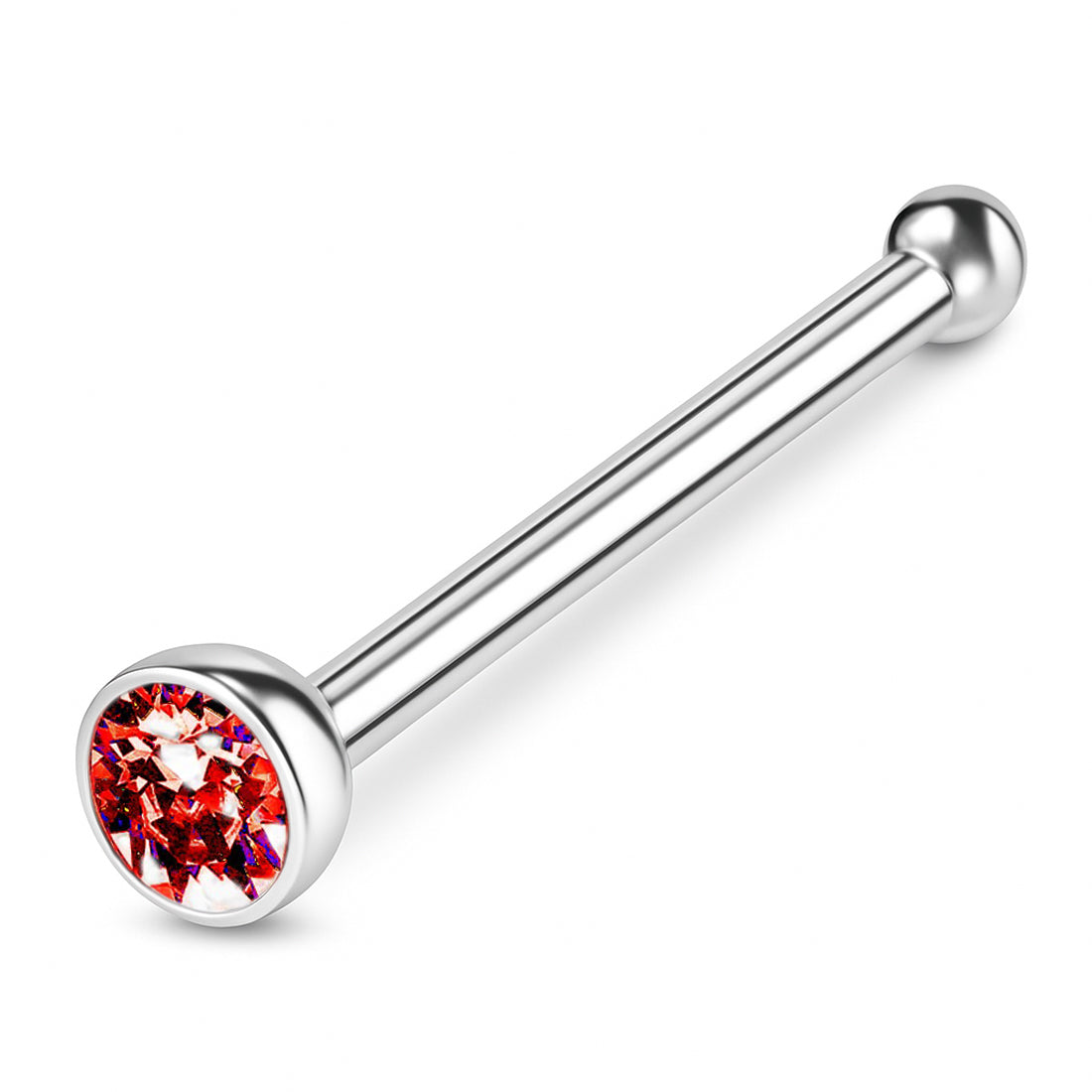 925 Sterling Silber Piercing Stecker mit Zirkonia – Edler Nasen-, Lippen- & Ohrschmuck für Damen