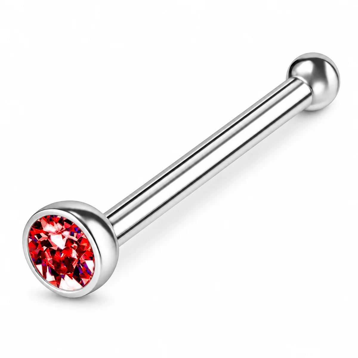 925 Silber Piercing Stecker mit Zirkonia – Edler Nasen-, Lippen- & Ohrschmuck für Damen