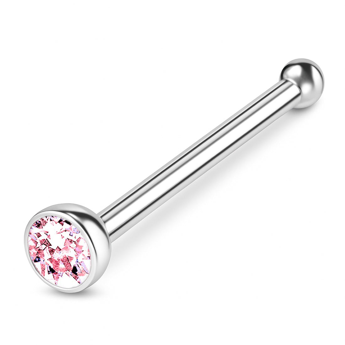 925 Sterling Silber Piercing Stecker mit Zirkonia – Edler Nasen-, Lippen- & Ohrschmuck für Damen