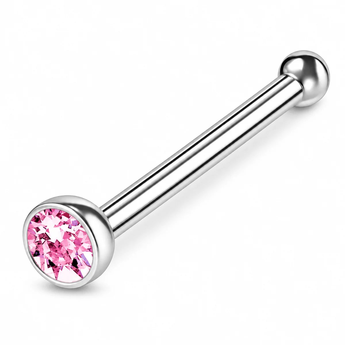 925 Silber Piercing Stecker mit Zirkonia – Edler Nasen-, Lippen- & Ohrschmuck für Damen