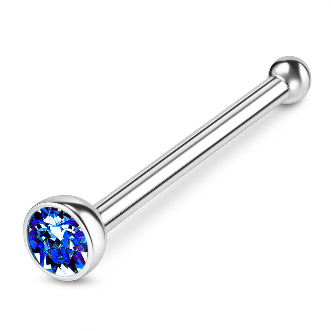 925 Sterling Silber Piercing Stecker mit Zirkonia – Edler Nasen-, Lippen- & Ohrschmuck für Damen