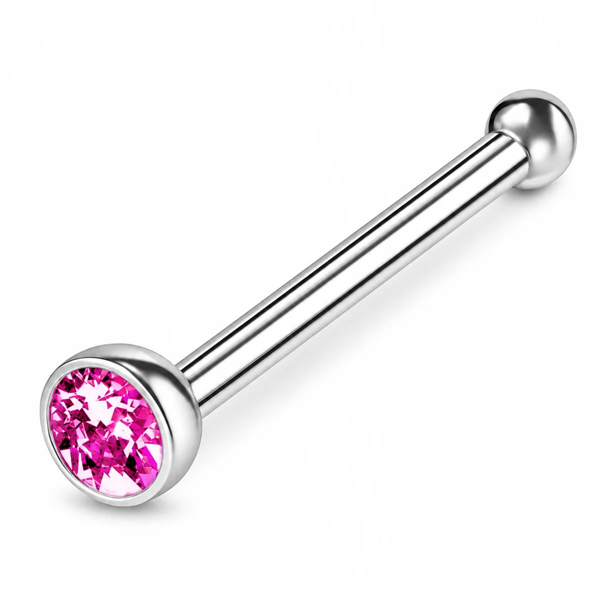 925 Silber Piercing Stecker mit Zirkonia – Edler Nasen-, Lippen- & Ohrschmuck für Damen