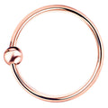 Eleganter Piercing-Ring 925 Sterling Silber – vielseitig als Nasen-, Ohr- oder Lippenring