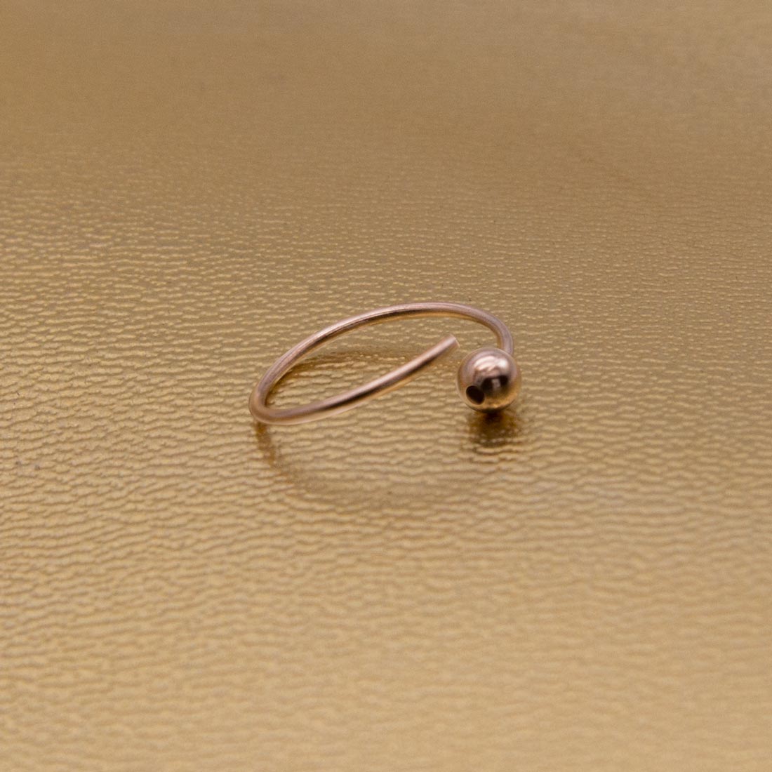 Eleganter Piercing-Ring 925 Sterling Silber – vielseitig als Nasen-, Ohr- oder Lippenring