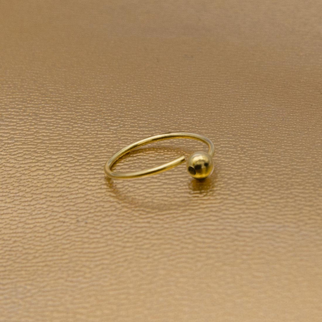 Eleganter Piercing-Ring 925 Sterling Silber – vielseitig als Nasen-, Ohr- oder Lippenring 
