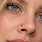 Eleganter Piercing-Ring 925 Sterling Silber – vielseitig als Nasen-, Ohr- oder Lippenring 