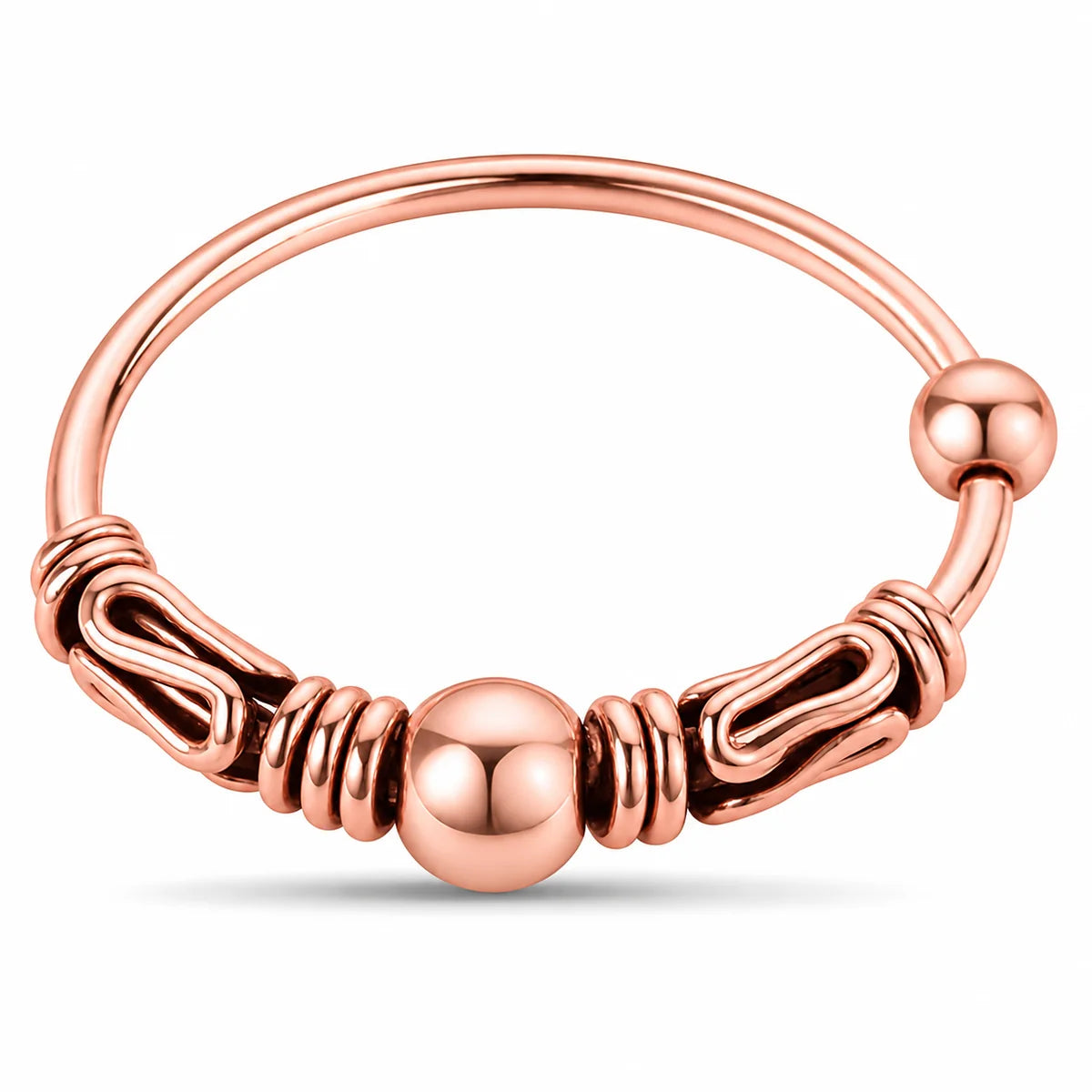925 Silber Piercing Ring – Nasen-, Lippen- & Ohrschmuck – & (Vergoldet)