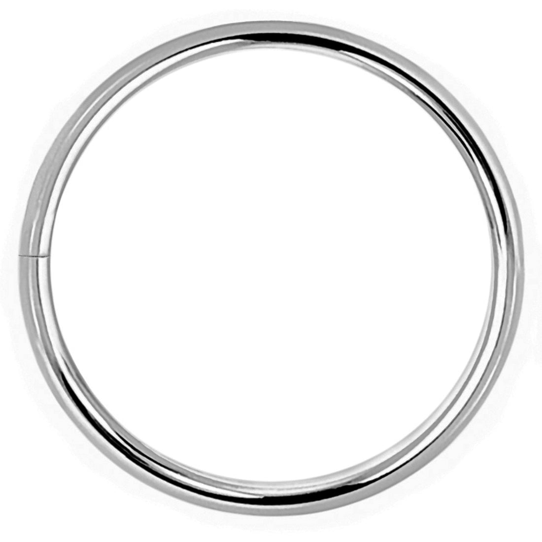 925 Sterling Silber Piercing Ring – Für Nase, Ohr & Lippe | Hautfreundlich, dünn & elegant | WILLYS JEWELLERY