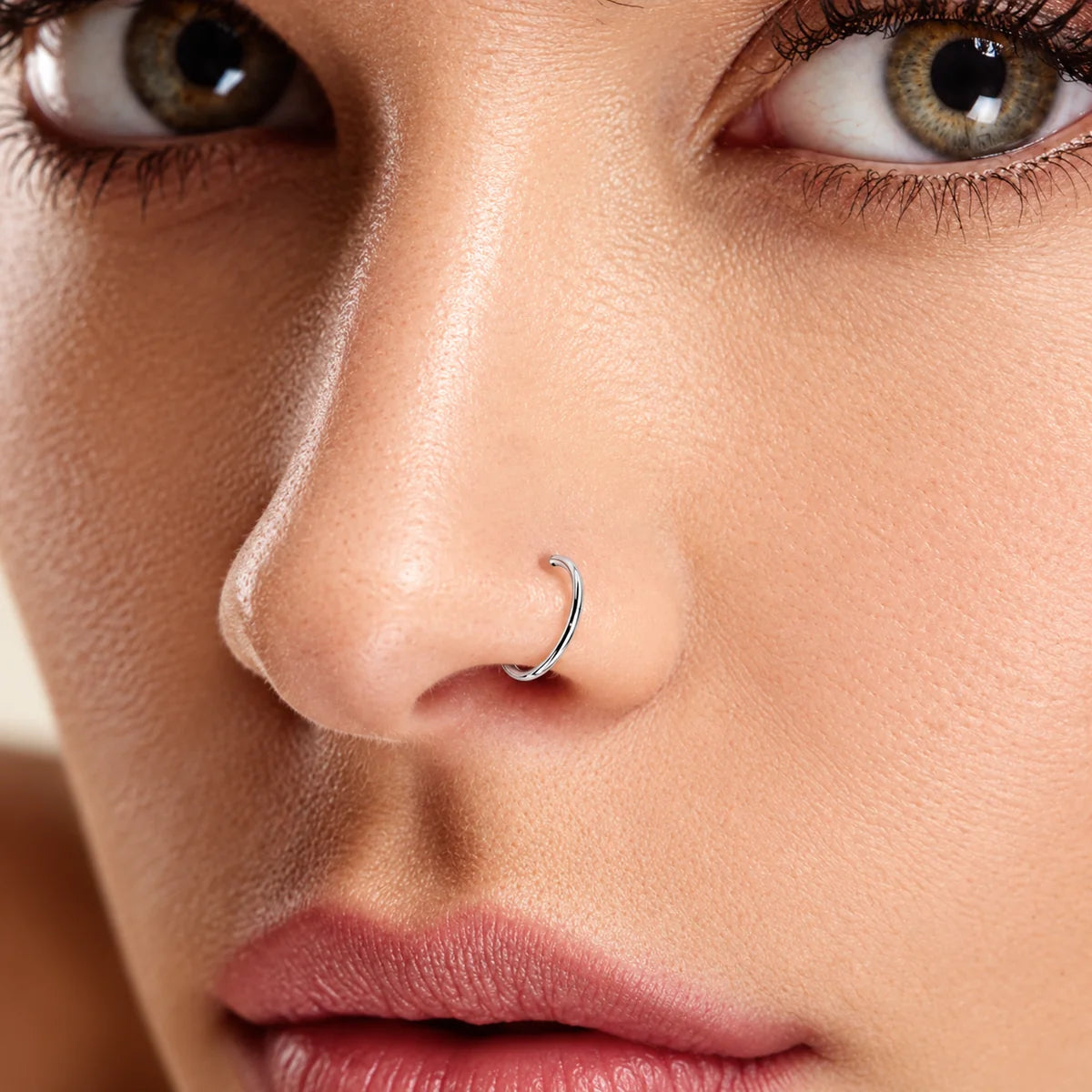 925 Sterling Silber Piercing Ring – Für Nase, Ohr & Lippe | Hautfreundlich, dünn & elegant | WILLYS JEWELLERY