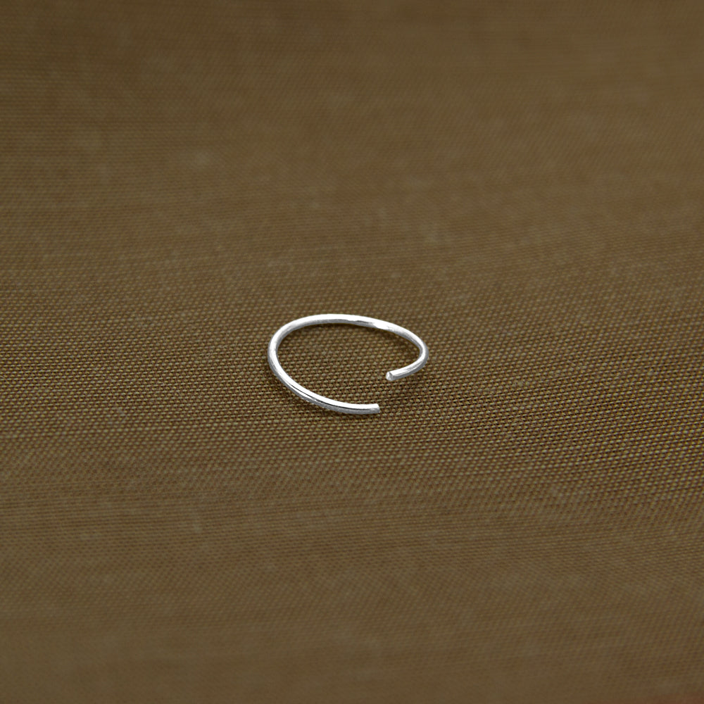 925 Sterling Silber Piercing Ring – Für Nase, Ohr & Lippe | Hautfreundlich, dünn & elegant | WILLYS JEWELLERY