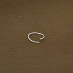 925 Sterling Silber Piercing Ring – Für Nase, Ohr & Lippe | Hautfreundlich, dünn & elegant | WILLYS JEWELLERY