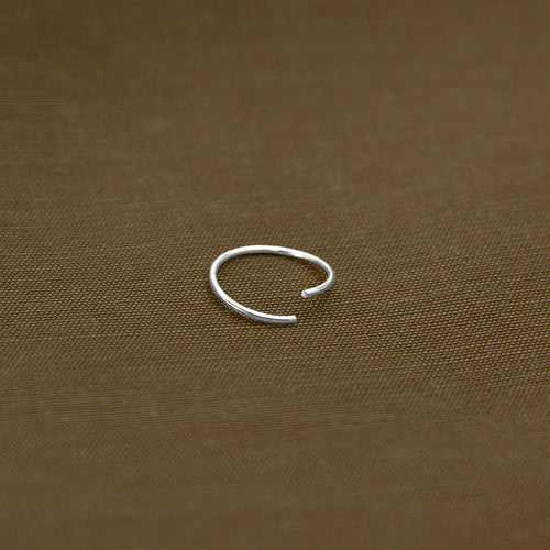 925 Sterling Silber Piercing Ring – Für Nase, Ohr & Lippe | Hautfreundlich, dünn & elegant | WILLYS JEWELLERY