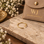 925 Sterling Silber Piercing Ring 18K vergoldet – filigran, wasserfest & vielseitig für Nase, Lippe | WILLYS JEWELLERY