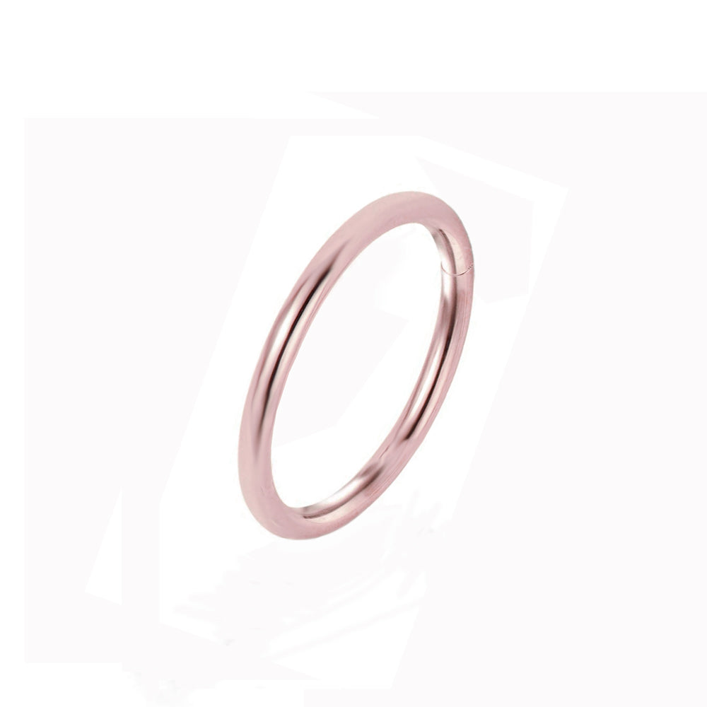 Eleganter Piercing-Ring 925 Sterling Silber – 18K Vergoldet, Dünn, Flexibel & Hautfreundlich | WILLYS JEWELLERY