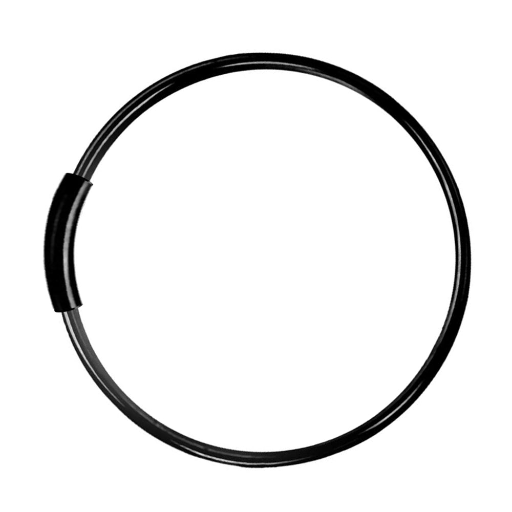 Edler Piercing Ring 925 Sterling Silber – Schwarz rhodiniert, wasserfest & vielseitig tragbar | WILLYS JEWELLERY