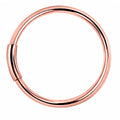 Eleganter Piercing-Ring 925 Sterling Silber – Dünner Hoop für Ohr, Nase & Lippe mit Tunnelverschluss | WILLYS JEWELLERY