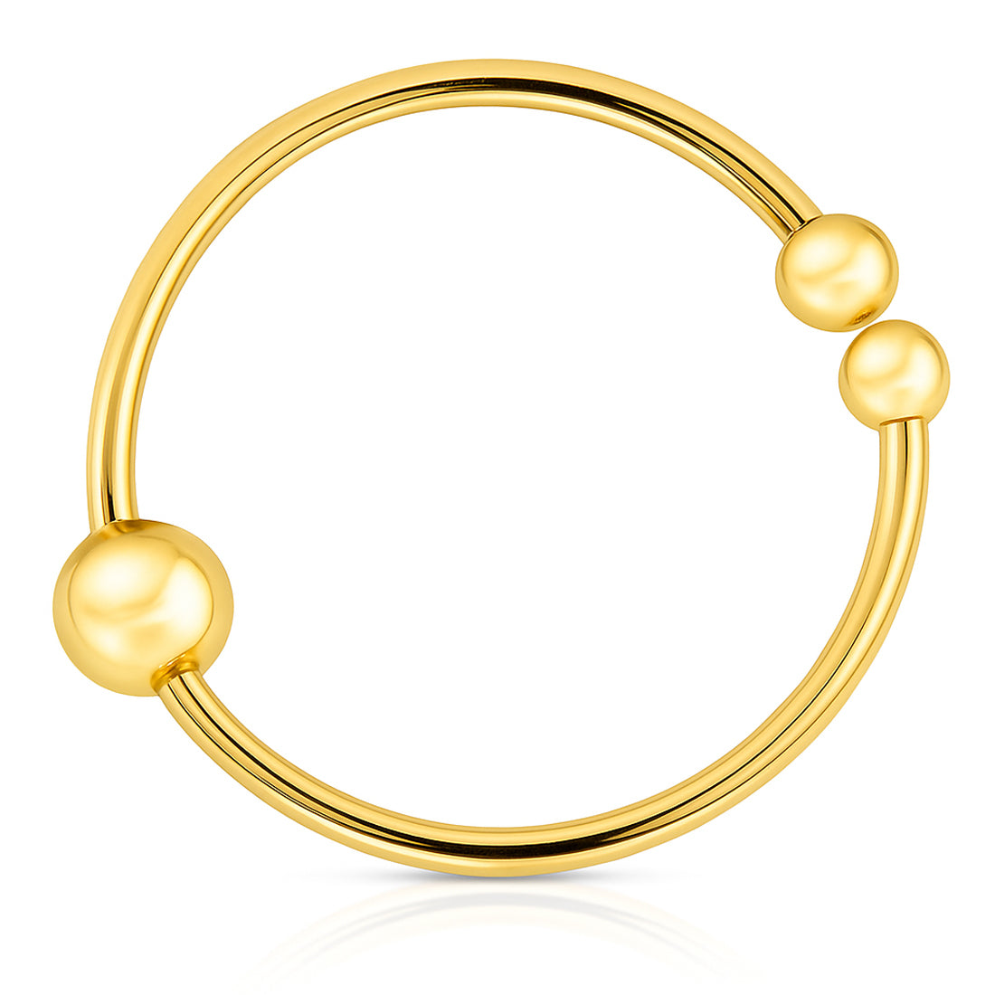 Eleganter Fake Clip-on Piercing Ring 925 Sterling Silber – Nasen-, Ohren- & Lippen-Schmuck | WILLYS JEWELLERY