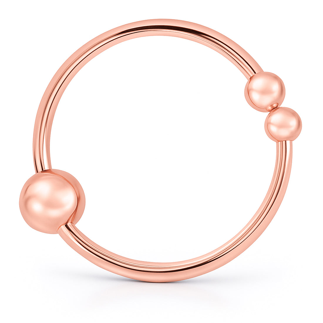 Eleganter Fake Clip-on Piercing Ring 925 Sterling Silber – Nasen-, Ohren- & Lippen-Schmuck | WILLYS JEWELLERY