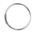 Piercing-Ring 925 Silber – Dünner Hoop für Ohr, Nase & Lippe mit Tunnelverschluss