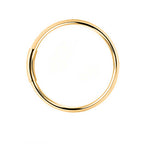 Piercing-Ring 925 Silber – Dünner Hoop für Ohr, Nase & Lippe mit Tunnelverschluss