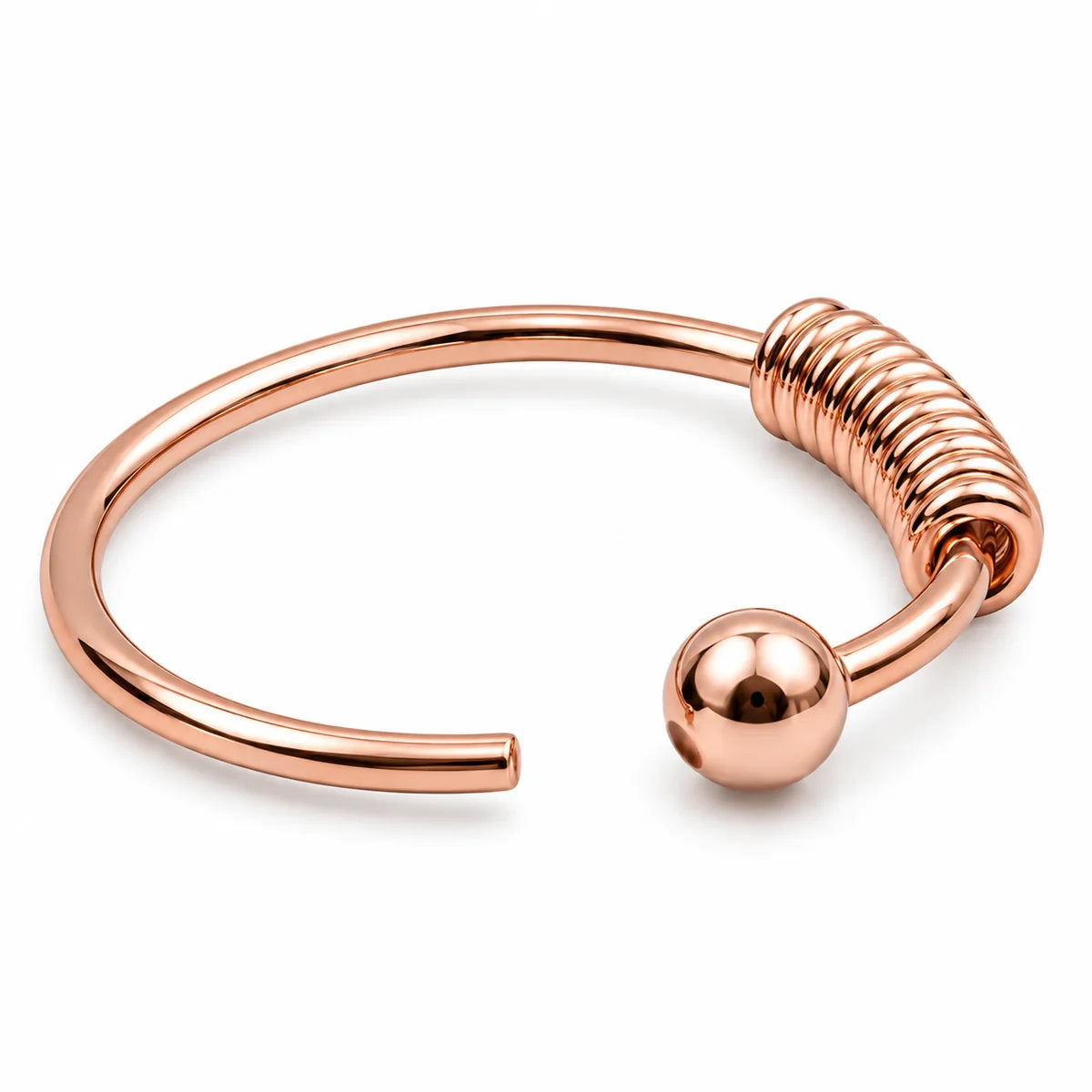 Piercing-Ring aus 925 Silber – Nasen-, Lippen- & Ohrpiercing, 18K vergoldet