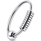 Eleganter Piercing-Ring aus 925 Sterling Silber – vielseitig tragbar als Nasen-, Ohr- oder Lippen