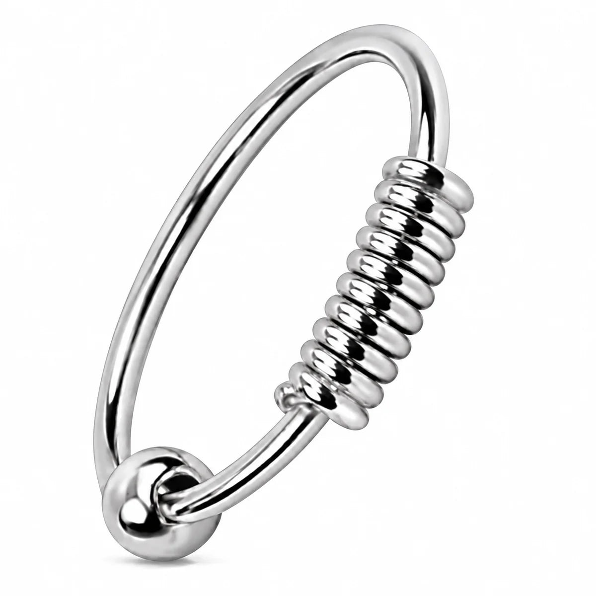 Eleganter Piercing-Ring aus 925 Sterling Silber – vielseitig tragbar als Nasen-, Ohr- oder Lippen