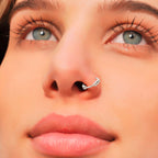 925 Sterling Silber Piercing Ring – Nasen-, Lippen- & Ohrring | Hochglanz & Wasserabweisend | WILLYS JEWELLERY