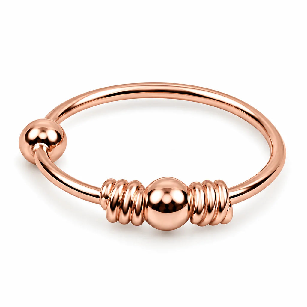 Eleganter Piercing-Ring aus 925 Silber, 18K vergoldet – Für Nase, Lippe & Ohr | WILLYS JEWELLERY