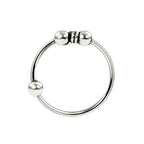 Piercing Ring 925 Sterling Silber – Nasen-, Ohr- & Lippenring | Poliert, langlebig & edel