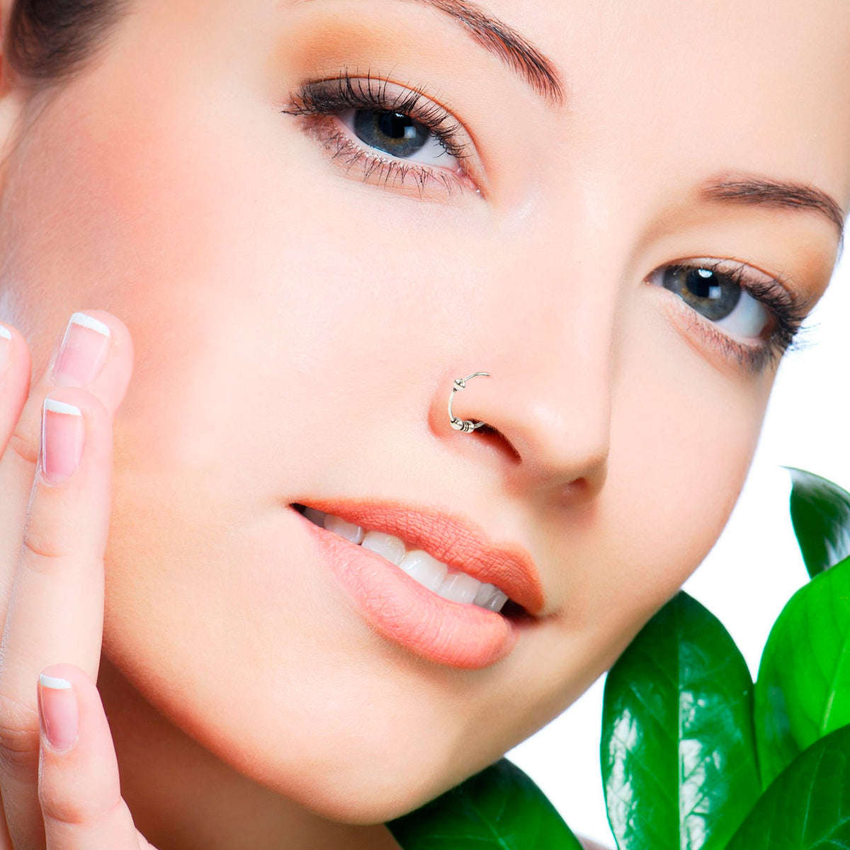 Piercing Ring 925 Sterling Silber – Nasen-, Ohr- & Lippenring | Poliert, langlebig & edel