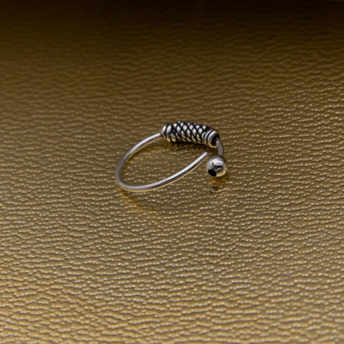 925 Sterling Silber Piercing Ring – Ball Closure für Nase, Ohr & Lippe | Langlebig Körperschmuck | WILLYS JEWELLERY