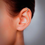 925 Sterling Silber Piercing Ring – Ball Closure für Nase, Ohr & Lippe | Langlebig Körperschmuck | WILLYS JEWELLERY
