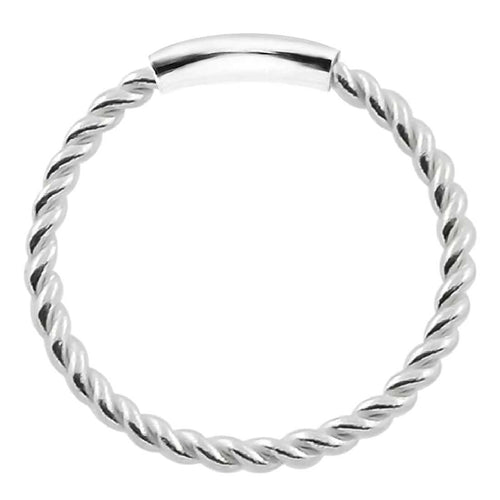 925 Sterling Silber Piercing Ring – Nasen-, Ohr- & Lippenring, edel & wasserabweisend | WILLYS JEWELLERY