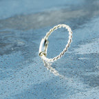 925 Sterling Silber Piercing Ring – Nasen-, Ohr- & Lippenring, edel & wasserabweisend | WILLYS JEWELLERY