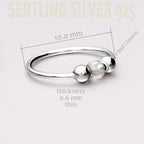 Piercingring-Kollektion aus 925er Sterlingsilber für Nase, Lippe und Ohr | WILLYS JEWELLERY