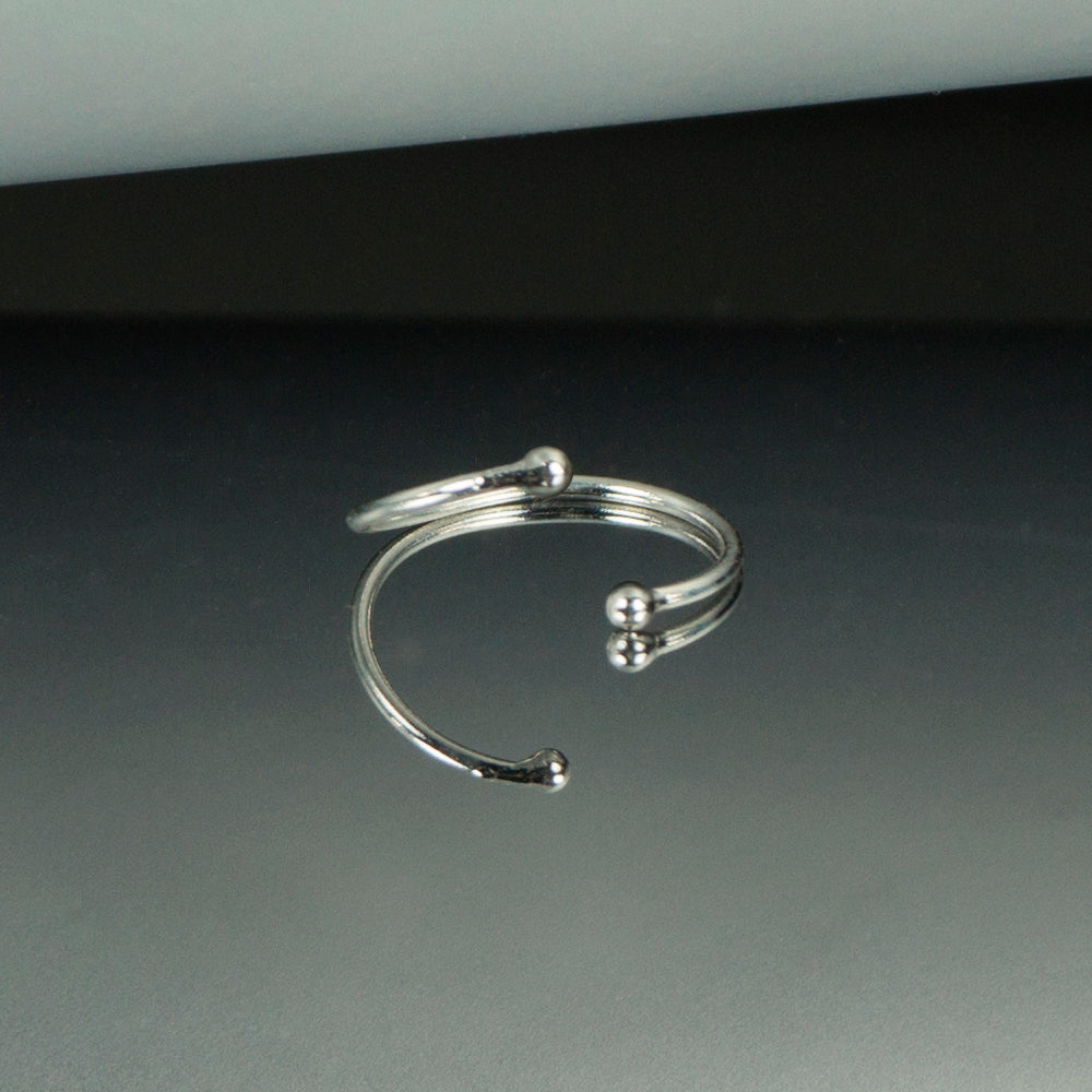 Fake Piercing Hoop Ring 925 Sterling Silber – Ohne Loch, Für Lippen, Nase & Ohren | WILLYS JEWELLERY