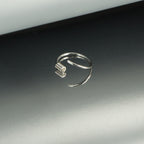 925 Sterling Silber Piercing Ring – Wickel Tunnel Closure | Nasen-, Ohr- & Lippenring Schmuck Unisex | WILLYS JEWELLERY
