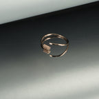 925 Sterling Silber Piercing Ring 18k Roségold – Nasenring, Ohr- & Lippenpiercing, Körperschmuck | WILLYS JEWELLERY