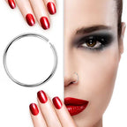 Eleganter Piercing-Ring aus 925 Sterling Silber – Nasen-, Ohr- & Lippenring, stilvoll & langlebig | WILLYS JEWELLERY