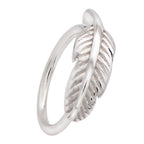 Piercing Ring 925 Sterling Silber Feder dünn Hoop Ohrpiercing oder Nasenpiercing | WILLYS JEWELLERY