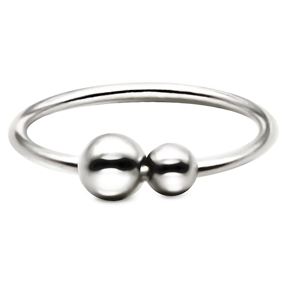 925 Silber Piercing Ring – Ball Closure für Nase, Ohr & Lippe – Edler Körperschmuck Unisex