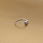 925 Sterling Silber Piercing Ring – Ball Closure für Nase, Ohr & Lippe | Edler Körperschmuck Unisex | WILLYS JEWELLERY