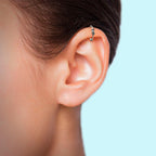 Piercing Ring dünn 925 Sterling Silber Hoop Ohrpiercing und Nasenpiercing Ball Closure | WILLYS JEWELLERY